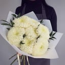 Монобукет из одноголовой хризантемы