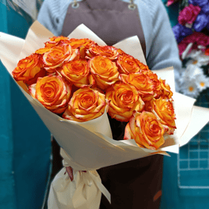 Букет «Рыжики» из роз