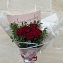 Букет «Адель красный» из роз