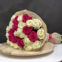 Букет из 29 микс розы