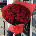 Букет «101 красная роза»