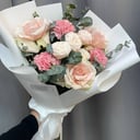 Мароканская ночь букет из гвоздик