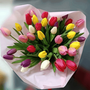 Букет тюльпанов 03