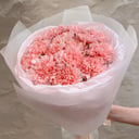 Букет «Розовая мечта» из гвоздик